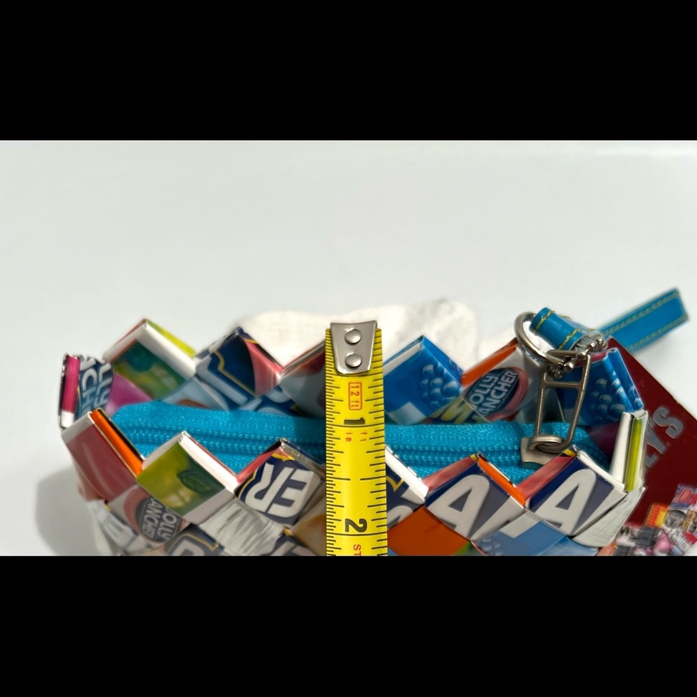 Nahui Ollin Hershey’s Jolly Rancher Candy Wrapper Wristlet NEW - Picture 9 of 9
